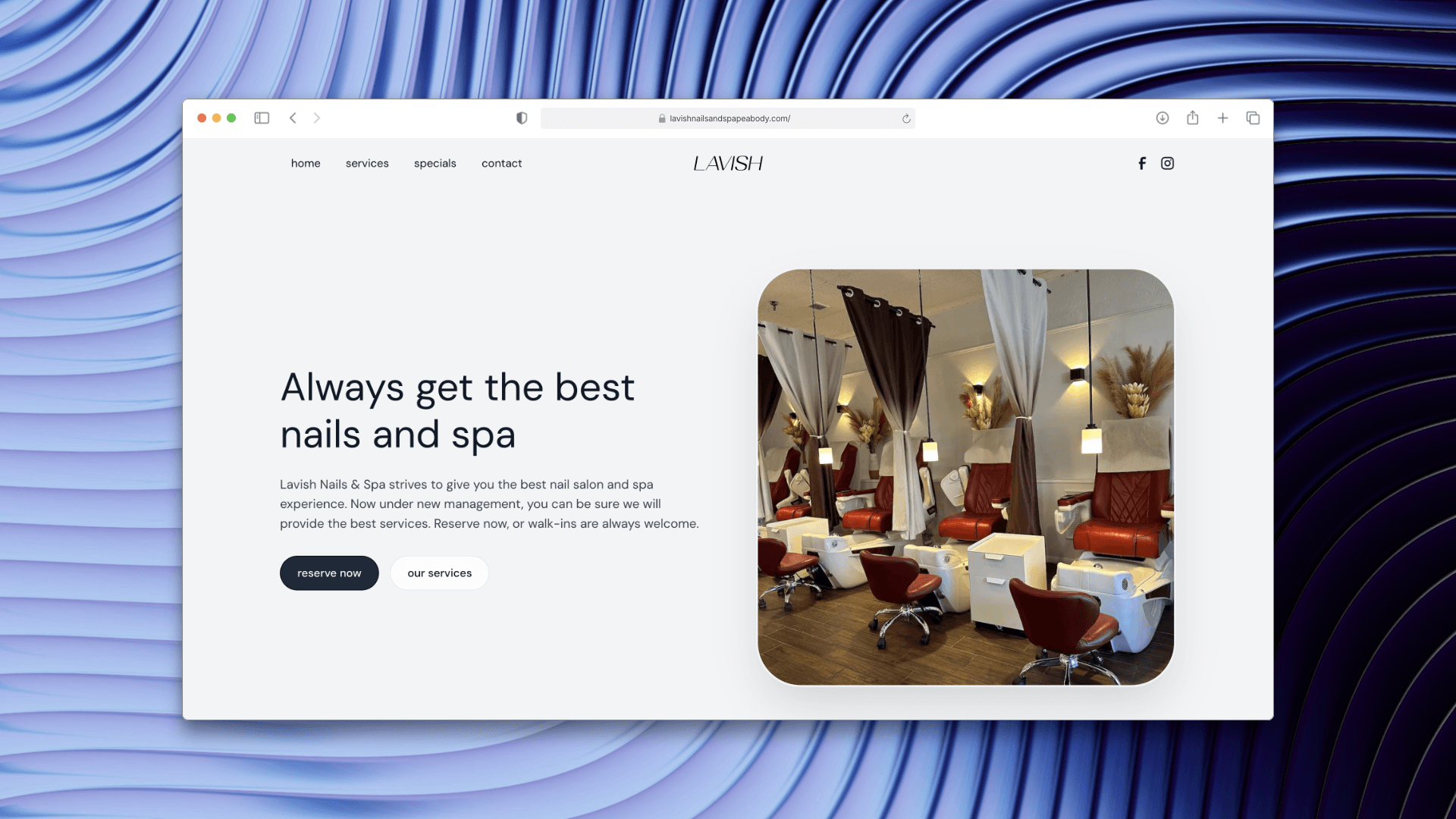 Lavish project preview