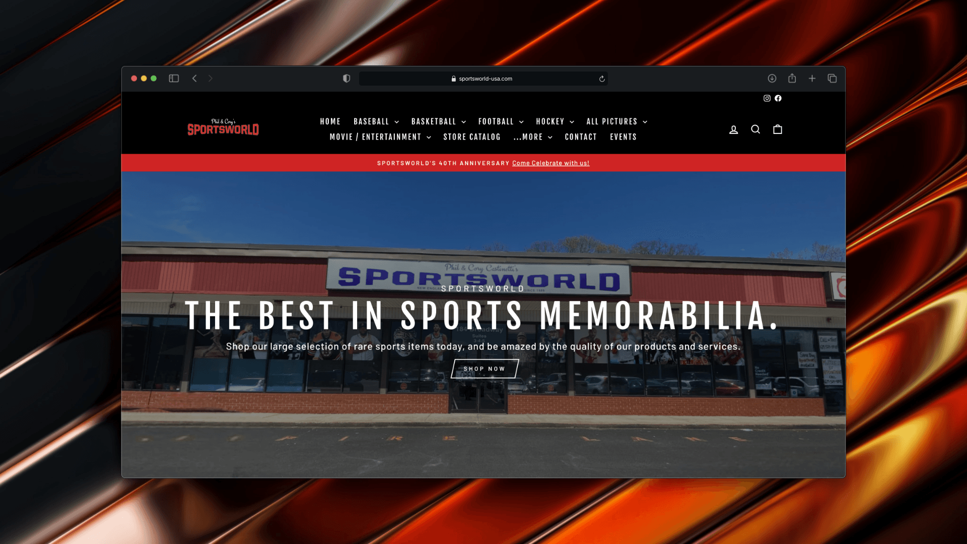 Sportsworld project preview